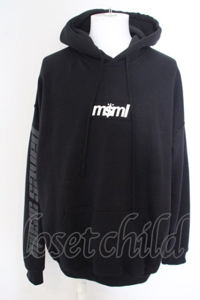 画像1: MSML / BIG HOODIE 18 パーカー F ブラック O-24-04-23-035-MM-to-YM-ZT279