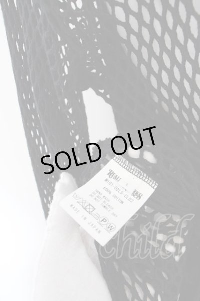 画像3: MSML / COTTON MESH LONG SLEEVE カットソー L ブラック O-24-04-23-041-MM-sh-YM-ZT (3)