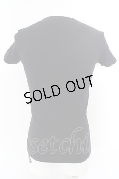 画像2: ARMANI EXCHANGE / アンダーウェアTシャツ S ブラック O-24-04-23-042-AE-ts-YM-ZT278 (2)