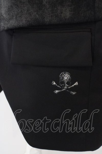 画像3: Roen / コーティングレイヤードロングベスト 46 ブラック O-24-04-23-046-Ro-ou-YM-ZT377 (3)