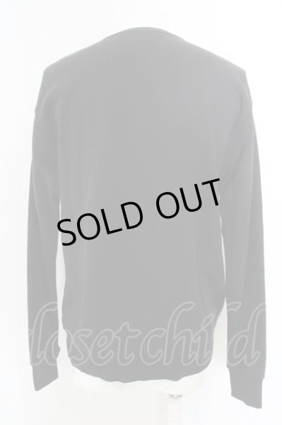 画像3: GALLIS ADDICTION / パロディ長袖カットソー 3 ブラック O-24-04-23-052-GA-to-YM-ZT258 (3)