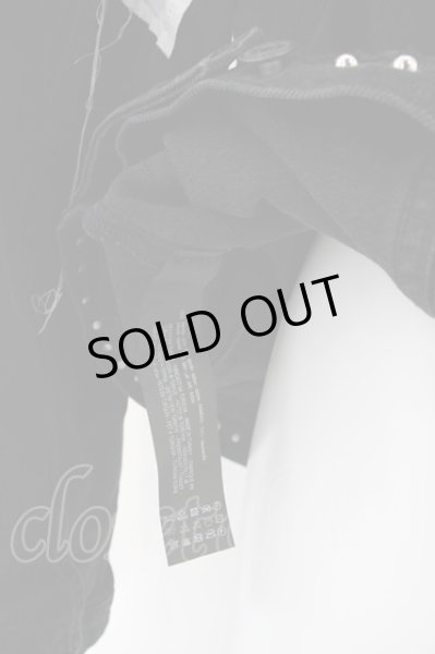 画像4: ZARA / デニムジャケットwithパッチ XL ブラック O-24-04-23-054-ZA-ou-YM-ZT268 (4)