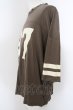 画像2: MSML / SMOOTH FOOTBALL カットソー F ライトブラウン O-24-04-23-060-MM-ts-YM-ZT072 (2)