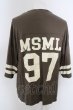 画像3: MSML / SMOOTH FOOTBALL カットソー F ライトブラウン O-24-04-23-060-MM-ts-YM-ZT072 (3)