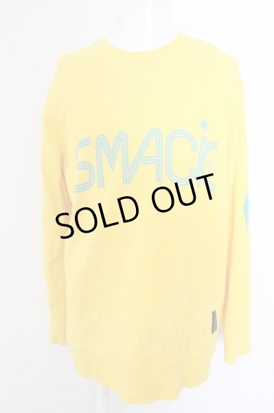 画像1: SMACK ENGINEER / LOGO トレーナー F イエロー O-24-04-23-065-SM-to-YM-OS (1)