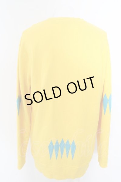 画像2: SMACK ENGINEER / LOGO トレーナー F イエロー O-24-04-23-065-SM-to-YM-OS (2)