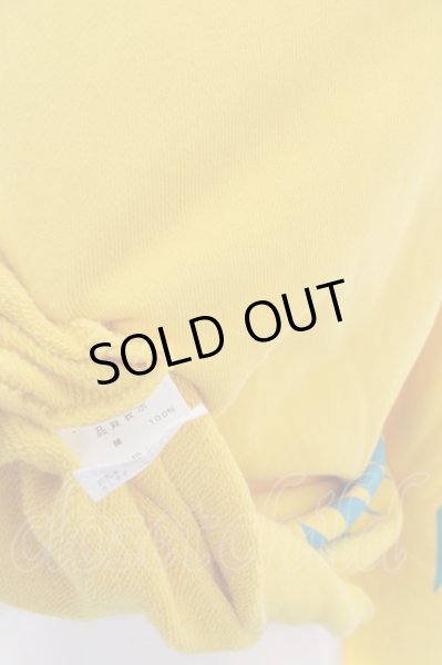 画像3: SMACK ENGINEER / LOGO トレーナー F イエロー O-24-04-23-065-SM-to-YM-OS (3)