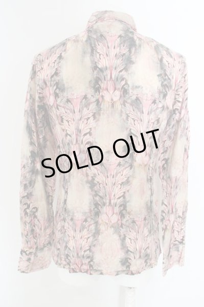 画像3: 5351pour les Hommes / レーヨン総柄シャツ 2 ピンク O-24-04-23-007-53-sh-YM-ZT261 (3)