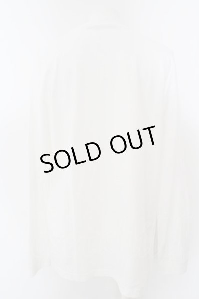 画像2: GALLIS ADDICTION / パロディ長袖カットソー 4 ホワイト O-24-04-23-072-GA-to-YM-ZT072 (2)