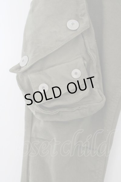 画像2: 青激-SEIGEKI- / MIAMI　カーゴスキニーパンツ 30 カーキ O-24-04-23-075-GE-pa-YM-ZT071 (2)