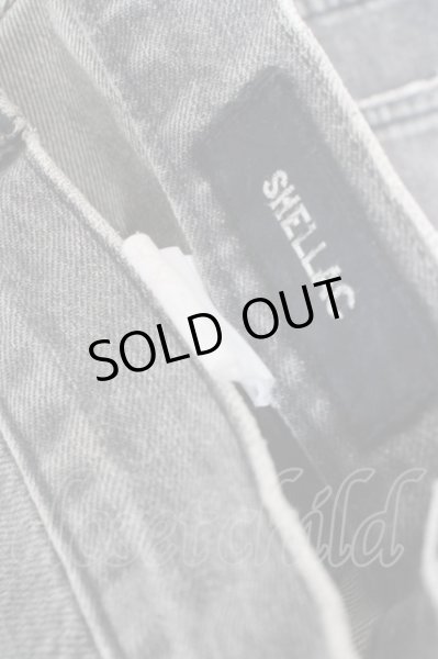 画像5: SHELLAC / ペインティングダメージデニムパンツ 48 グレー O-24-04-23-078-SH-pa-YM-OS (5)