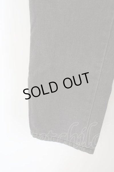 画像3: semantic design / ZIPデザインバイカーパンツ M グレー O-24-04-23-079-SE-pa-YM-ZT071 (3)