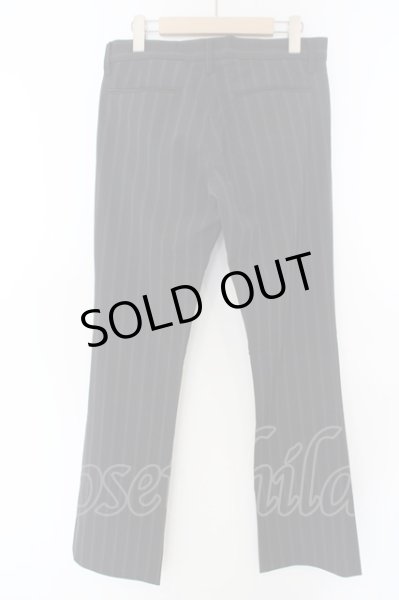 画像3: 5351pour les Hommes / ストライプスラックスパンツ 2 グレー O-24-04-23-084-53-pa-YM-ZT071 (3)