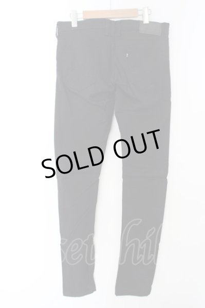 画像3: Roen / サイドレオパードラインスキニーパンツ 30 ブラック O-24-04-23-088-Ro-pa-YM-ZT069 (3)