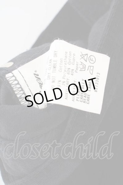 画像4: Roen / サイドレオパードラインコーデュロイストレートパンツ 30 ブラック O-24-04-23-090-Ro-pa-YM-ZT069 (4)