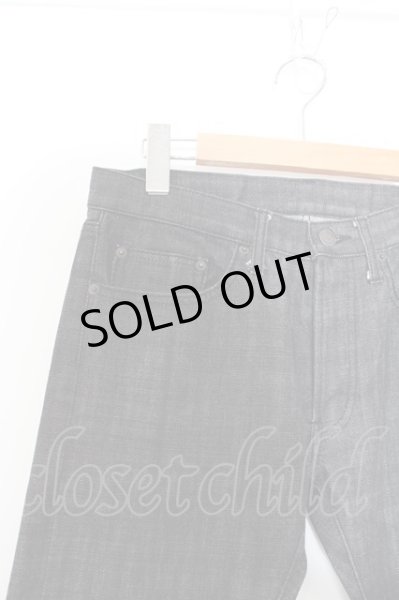 画像2: GalaabenD / ボタンフライストレートデニムパンツ ｓ ブラック O-24-04-23-092-Ga-pa-YM-ZT139 (2)