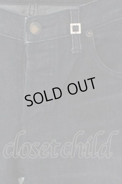 画像2: GalaabenD / ウォッシュドデニムパンツ ｓ ブラック O-24-04-23-094-Ga-pa-YM-ZT139 (2)