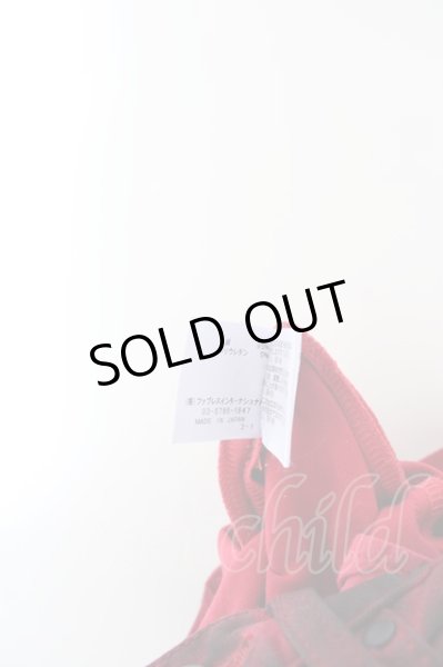 画像4: GalaabenD / EXフィット顔料加工ストレッチパンツ ｓ レッド O-24-04-23-101-Ga-pa-YM-ZT (4)