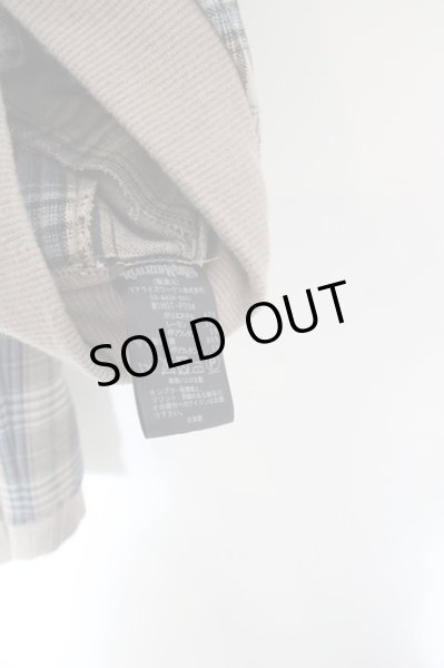 画像5: MSML / チェックイージーパンツ L ブルーｘブラウン O-24-04-23-106-MM-pa-YM-ZT140 (5)