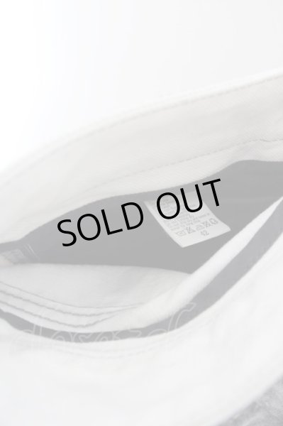 画像4: CIVARIZE / 裾ZIPコーティングバナナデニムパンツ 42 ブラックｘホワイト O-24-04-23-107-CI-pa-YM-OS (4)