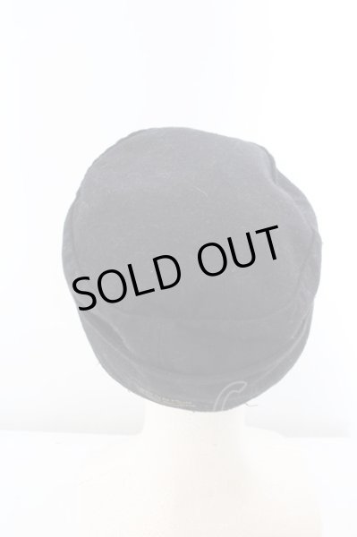 画像2: EGO TRIPPING / ウールワークキャップ L ブラック O-24-04-23-113-EG-za-YM-ZT414 (2)