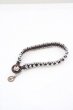 画像1: gunda / BUBBLE BR ブレスレット  シルバーｘブラウン O-24-04-23-121-gu-za-YM-ZT411 (1)