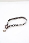 画像1: 【セール】gunda / BUBBLE BR ブレスレット  シルバーｘブラウン O-24-04-23-121-gu-za-YM-ZT411 (1)