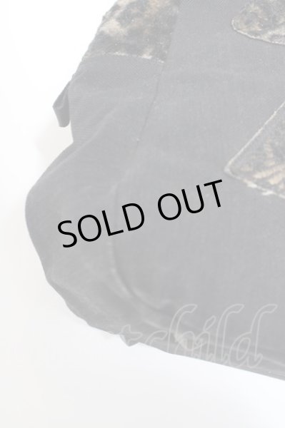 画像3: Roen / レオパードボアパッチボストンバッグ  ブラック O-24-04-23-125-Ro-za-YM-ZT (3)