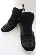 【WINTERセール】1piu1uguale3 RELAX / Vibramソール Wファスナースニーカー L(28cm) ホワイトｘブラック O-24-04-23-126-1p-sho-YM-ZT-S002