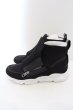 画像2: 1piu1uguale3 RELAX / Vibramソール Wファスナースニーカー L(28cm) ホワイトｘブラック O-24-04-23-126-1p-sho-YM-ZT-S002 (2)