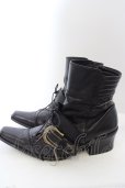 画像4: 【セール】5351pour les Hommes / ベルテッドレースアップシューズ 42 ブラック O-24-04-23-128-53-sho-YM-ZT2000