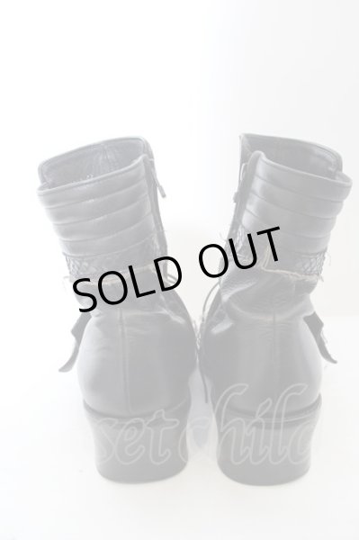 画像6: 5351pour les Hommes / ベルテッドレースアップシューズ 42 ブラック O-24-04-23-128-53-sho-YM-ZT2000 (6)