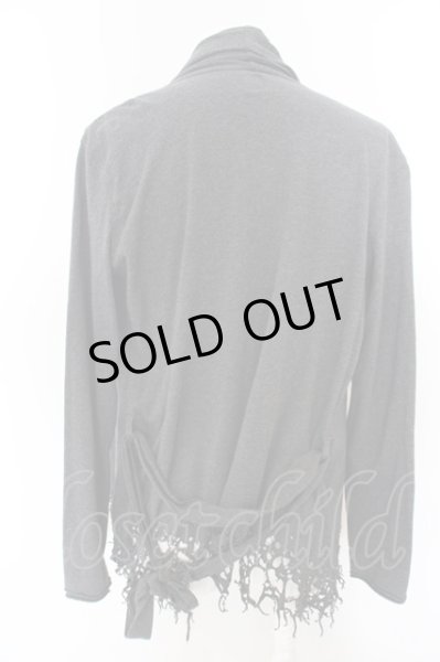 画像3: semantic design / オパールダメージロングカーディガン M グレー O-24-04-23-015-SE-to-YM-OS (3)