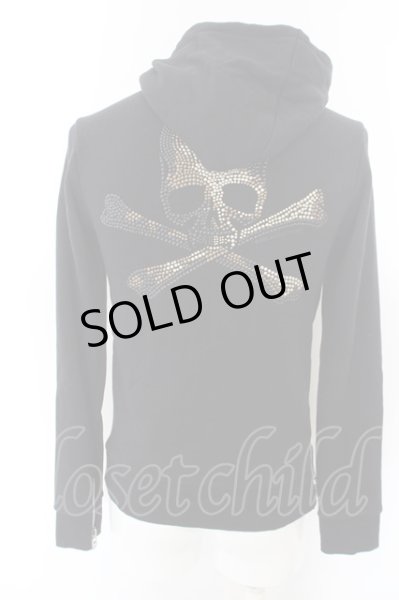 画像3: Roen / semantic　designコラボ　スタッズスカルサイドZIPパーカー S ブラック O-24-04-23-020-Ro-to-YM-ZT262 (3)