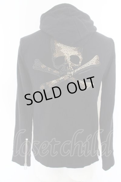 画像3: Roen / semantic　designコラボ　スタッズスカルサイドZIPパーカー M ブラック O-24-04-23-021-Ro-to-YM-ZT262 (3)