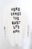 画像2: 【WINTERセール】Moonage Devilment（清春） / GRAPHIC L/S T-SHIRT TYPE A カットソー 48 ホワイト O-24-04-24-004-MO-to-YM-ZT448 (2)