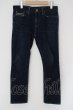 画像1: Moonage Devilment(清春) / RESOUND CLOTHINGコラボウォッシュドデニムパンツ 2 インディゴ O-24-04-24-041-Mo-pa-YM-ZT185 (1)