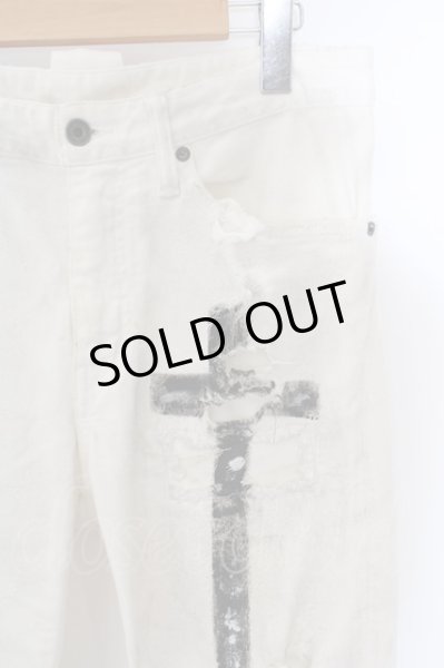 画像3: LGB / ST103-B2D/M　クロスペインティング【メンズ29】 29 ホワイト O-24-04-24-050-LG-pa-YM-OS (3)