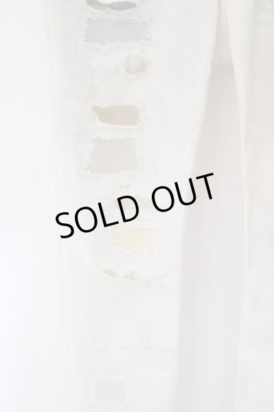 画像4: LGB / ST103-B2D/M　クロスペインティング【メンズ29】 29 ホワイト O-24-04-24-050-LG-pa-YM-OS (4)