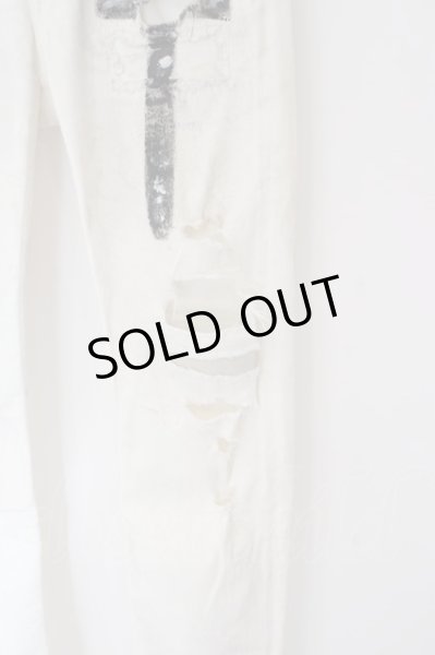 画像5: LGB / ST103-B2D/M　クロスペインティング【メンズ29】 29 ホワイト O-24-04-24-050-LG-pa-YM-OS (5)