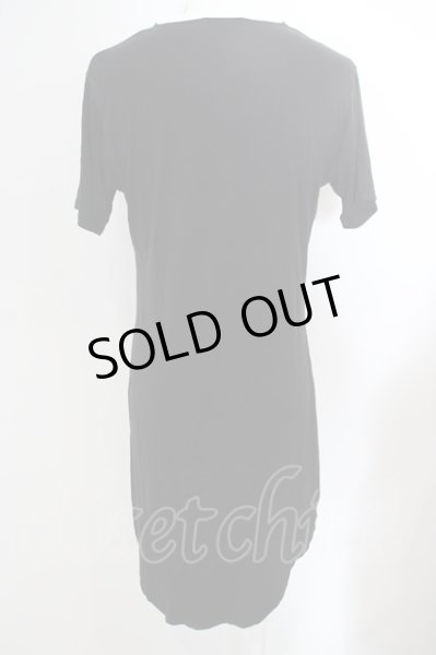 画像2: CIVARIZE / Growth 変形デザインスカルロングTシャツ 44 ブラック O-24-04-24-010-CI-to-YM-OS (2)