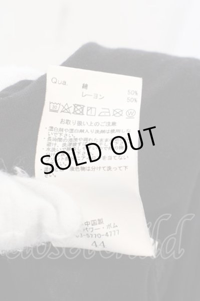 画像3: CIVARIZE / Growth 変形デザインスカルロングTシャツ 44 ブラック O-24-04-24-010-CI-to-YM-OS (3)