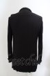 画像2: CIVARIZE / Empyrean ナポレオンデザインロングシャツ 44 ブラックｘシルバー O-24-04-24-012-CI-sh-YM-OS (2)