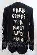 画像2: Moonage Devilment(清春) / GRAPHIC L/S T-SHIRT TYPE B カットソー 44 ブラック O-24-04-24-013-MO-to-YM-ZT425 (2)