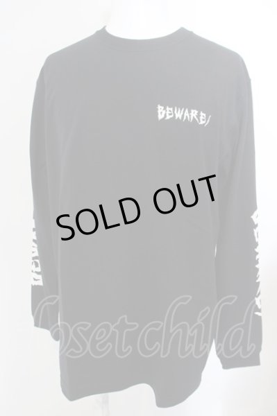 画像1: Moonage Devilment（清春） / GRAPHIC L/S T-SHIRT TYPE B　カットソー 46 ブラック O-24-04-24-014-MO-to-YM-ZT425 (1)