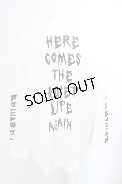 画像2: Moonage Devilment（清春） / GRAPHIC L/S T-SHIRT TYPE A カットソー 46 ホワイト O-24-04-24-002-MO-to-YM-ZT448 (2)