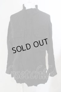 【セール】Moonage Devilment（清春） / EGO TRIPPINGコラボ PARATROOPER SMOCK ジャケット 46 ブラック O-24-04-24-019-MO-ja-YM-ZT418