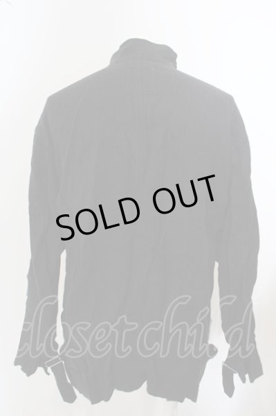 画像2: Moonage Devilment（清春） / EGO TRIPPINGコラボ PARATROOPER SMOCK ジャケット 46 ブラック O-24-04-24-019-MO-ja-YM-ZT418 (2)