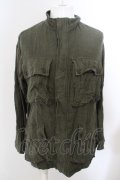 【WINTERセール】Moonage Devilment（清春） / EGO TRIPPINGコラボ PARATROOPER SMOCK ジャケット 44 カーキ O-24-04-24-022-MO-ja-YM-ZT186
