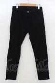 画像1: 【セール】MR.OLIVE / SUPER STRETCH DENIM -SILICON DYED ANKLE CUT SLIM デニムパンツ S ブラック O-24-04-26-030-MR-pa-YM-ZT433 (1)